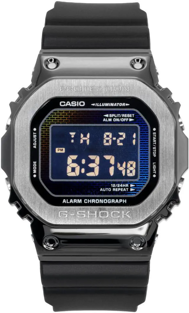 Main image of Casio G-Shock Multicolor Dial Quartz Sports 200M Men's Watch GM-5600BRW-1
