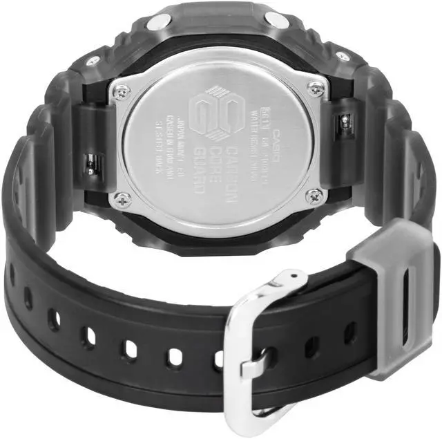 Alt view image 5 of 5 - Casio G-Shock Blue Dial Quartz Sports 200M Men's Watch GA-2100FLS-8A2