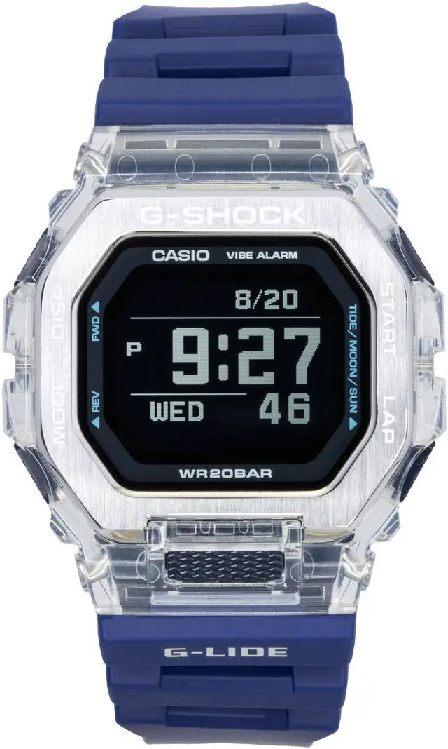 Main image of Casio G-Shock G-Lide Digital Quartz Sports 200M Unisex Watch GBX-100S-2