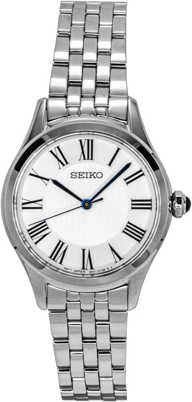 Main image of Seiko Classic Stainless Steel Silver Dial Quartz SUR609P1 Women's Watch