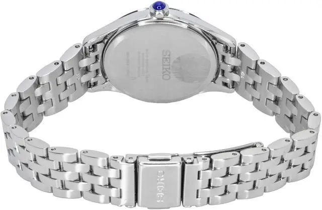 Alt view image 3 of 3 - Seiko Classic Stainless Steel Silver Dial Quartz SUR609P1 Women's Watch