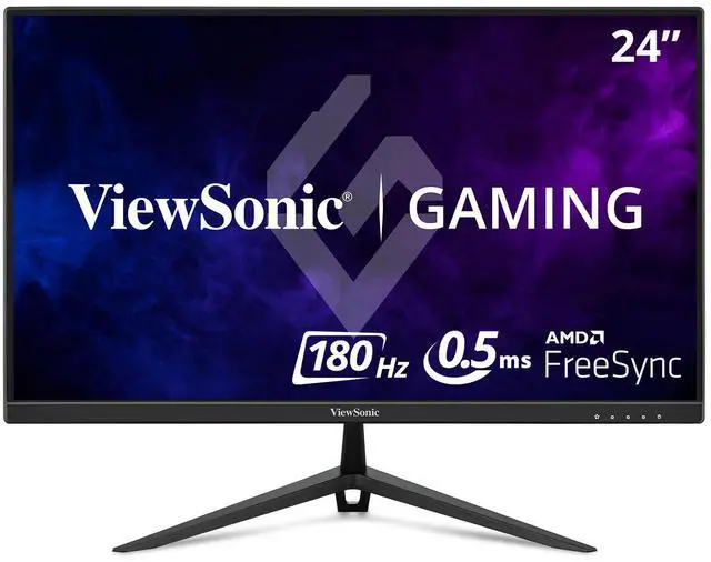 Main image of ViewSonic VX2428A 24 Inch 1080p 0.5ms 180Hz IPS Gaming Monitor with FreeSync, HDMI 1.4, and DisplayPort Inputs
