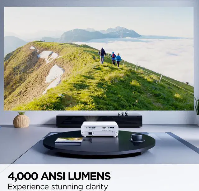 Alt view image 9 of 20 - Viewsonic PX749-4K  4,000 ANSI Lumens 4K Home Projector