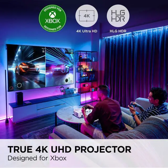 Alt view image 8 of 20 - Viewsonic PX749-4K  4,000 ANSI Lumens 4K Home Projector