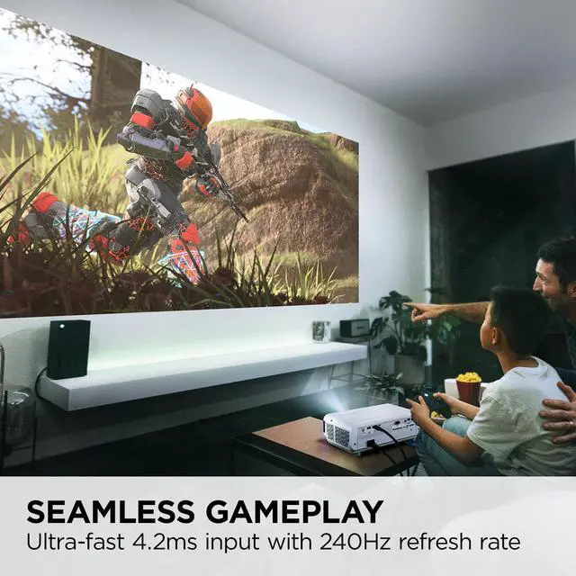 Alt view image 10 of 20 - Viewsonic PX749-4K  4,000 ANSI Lumens 4K Home Projector