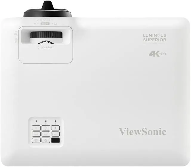Alt view image 7 of 7 - ViewSonic LS901-4K 5,500 ANSI Lumens 4K HDR Laser Installation Projector