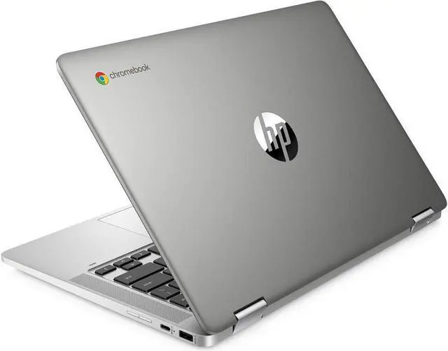 Alt view image 4 of 4 - HP Chromebook x360 14a-ca0110ca 14" HD Touch Laptop Intel Celeron N4120 1.10 GHz up to 2.60 GHz Intel UHD Graphics 600 4GB LPDDR4-2400 MHz RAM 128GB eMMC Chrome OS, 370X1UA - B Grade