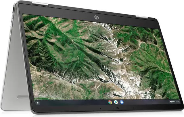 Alt view image 4 of 5 - HP Chromebook x360 14a-ca1008ca 14" FHD IPS Intel Celeron N4500 1.10 GHz up to 2.80 GHz 4GB RAM 128GB eMMC ChromeOS Laptop - 81U70UA