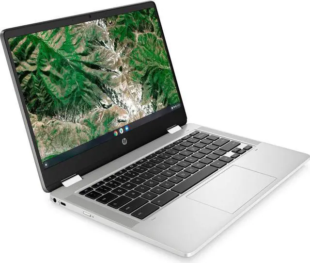 Alt view image 5 of 5 - HP Chromebook x360 14a-ca1008ca 14" FHD IPS Intel Celeron N4500 1.10 GHz up to 2.80 GHz 4GB RAM 128GB eMMC ChromeOS Laptop - 81U70UA