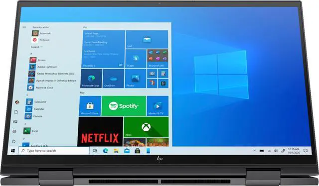 Alt view image 6 of 12 - HP ENVY x360 15m-eu0023dx 15.6" FHD IPS Touch Laptop AMD Ryzen 7 5700U 1.80GHz up to 4.30 GHz AMD Radeon 8 GB DDR43200 MHz RAM 512GB PCIe NVMe M.2 SSD Windows 11 Home, 350G5UA - B Grade