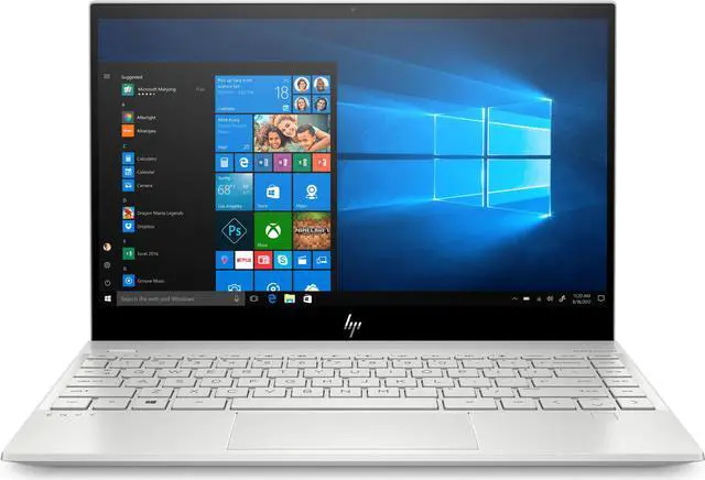 Main image of HP ENVY 13-AQ0044NR 13.3" 4K UHD Touch Laptop Intel Core i7-8565U 1.8 GHz up to 4.6 GHz NVIDIA GeForce MX250 16GB DDR4-2400 RAM 512GB NVMe M.2 SSD Windows 10 Home, 6TX95UA - B Grade