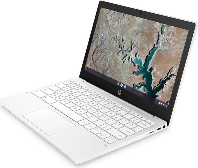 Alt view image 2 of 6 - HP Chromebook 11a-na0080nr 11.6" HD Laptop MediaTek MT8183 2.0 GHz MediaTek Integrated Graphics 4GB LPDDR4 64GB eMMC ChromeOS - 60G02UA