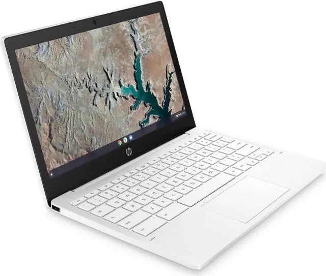 Alt view image 4 of 6 - HP Chromebook 11a-na0080nr 11.6" HD Laptop MediaTek MT8183 2.0 GHz MediaTek Integrated Graphics 4GB LPDDR4 64GB eMMC ChromeOS - 60G02UA
