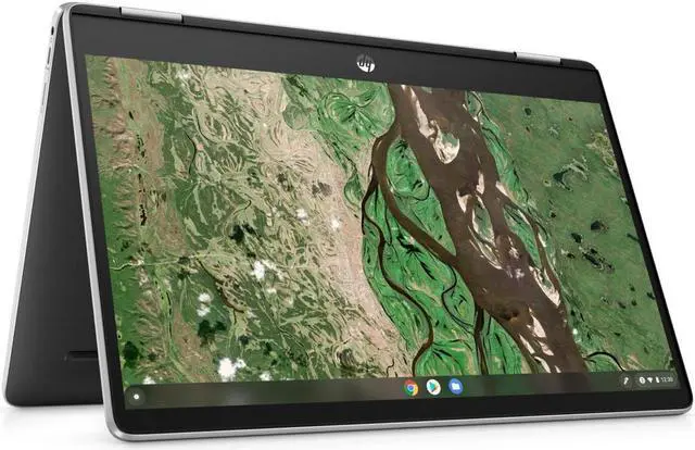 Alt view image 5 of 6 - HP Chromebook x360 14b-cb0047nr 14" HD Touch Laptop Intel Celeron N4500 1.10 GHz up to 2.8 GHz Intel UHD Graphics 4GB RAM 32GB eMMC ChromeOS - 43N35UA
