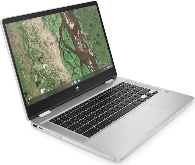 Alt view image 3 of 6 - HP Chromebook x360 14b-cb0047nr 14" HD Touch Laptop Intel Celeron N4500 1.10 GHz up to 2.8 GHz Intel UHD Graphics 4GB RAM 32GB eMMC ChromeOS - 43N35UA