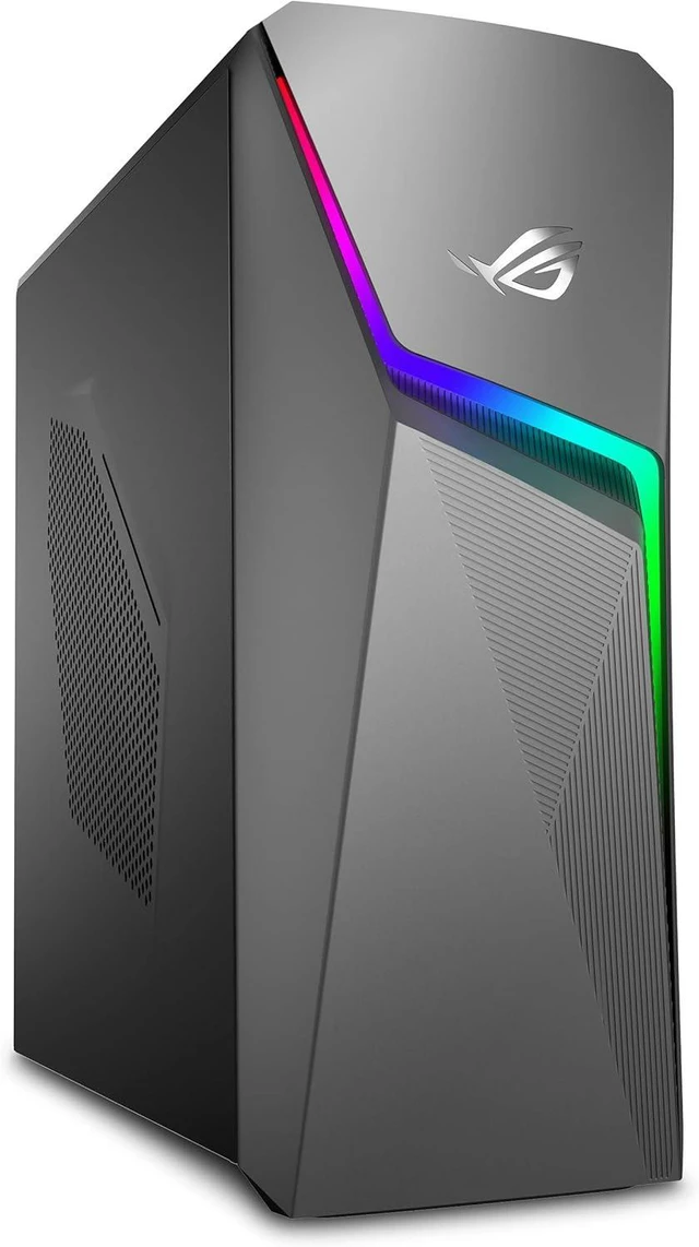 Main image of ASUS ROG Strix Intel Core i7-11700 2.50 GHz 32GB DDR4 512GB SSD NVIDIA GeForce RTX 4060 Windows 11 Home Gaming Desktop, Gray, Minor Scratches and Dents - G10CE-CCI770-CB