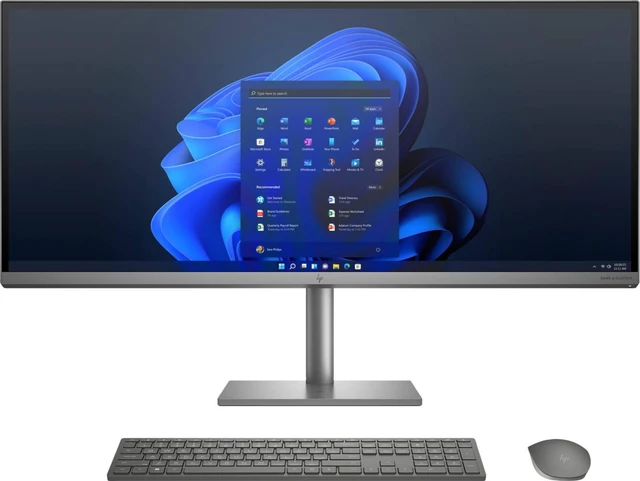 Main image of HP Envy 34-c1045T 34" WUHD IPS Intel Core i9-12900 2.4 GHz 128GB DDR5 1TB + 2TB SSD NVIDIA GeForce RTX 3050 Windows 11 Home All-in-One Desktop, Meteor Silver - 4G583AV-V020