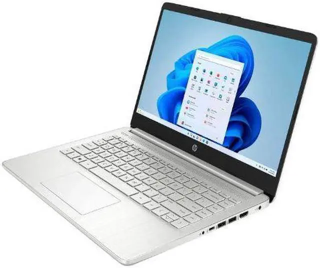 Alt view image 9 of 13 - HP 14" HD (1366 x 768) Display Laptop, Intel Celeron N4120, 1.1GHz, 4GB Memory, 128GB eMMC, Windows 11 Home in S Mode, One Year Office 365 Included, Natural Silver, 14-dq0760dx