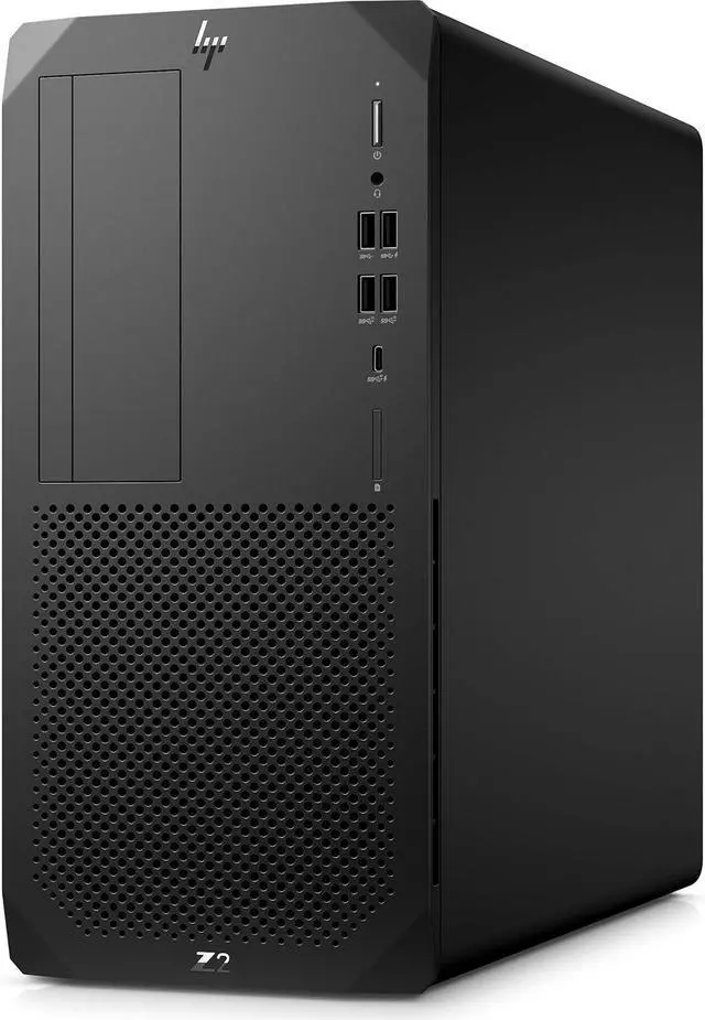 Alt view image 2 of 4 - HP Z2 Tower G5 Workstation Intel Core i7-10700 2.9 GHz up to 4.8 GHz 16GB DDR4 512GB SSD AMD Radeon Pro WX3200 Windows 11 Pro Desktop, Black - 9FR65AV-E010