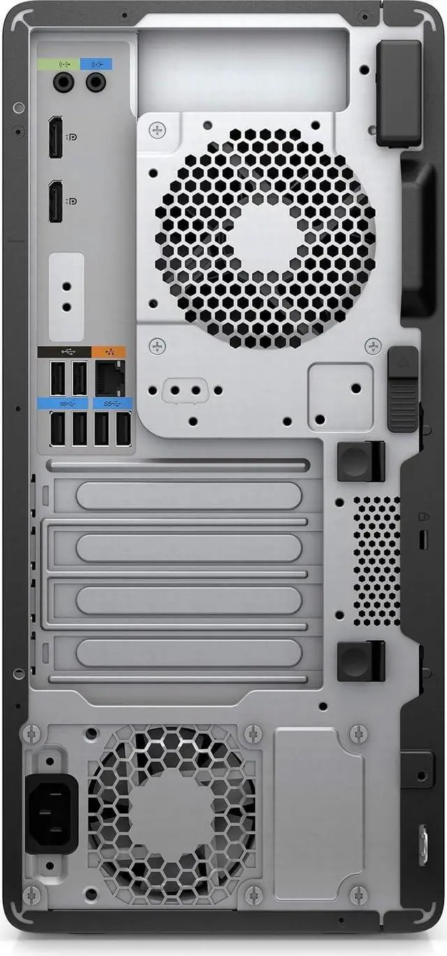 Alt view image 4 of 4 - HP Z2 Tower G5 Workstation Intel Core i7-10700 2.9 GHz up to 4.8 GHz 16GB DDR4 512GB SSD AMD Radeon Pro WX3200 Windows 11 Pro Desktop, Black - 9FR65AV-E010