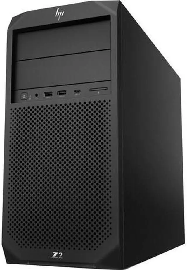 Alt view image 4 of 4 - HP Z2 Tower G4 Workstation Desktop Intel Xeon E-2144G 3.60 GHz up to 4.5 GHz NVIDIA Quadro P2000 16GB DDR4 RAM 512GB SSD Windows 10 Pro, - 5DV13U