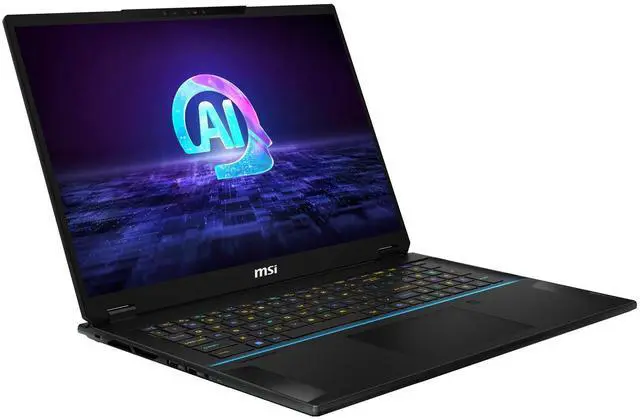 Alt view image 2 of 6 - MSI Stealth 18 AI Studio A1VHG-008U 18 UHD+ 120Hz IPS Intel Core Ultra 9-185H 2.30 GHz 32GB DDR5 1TB SSD GeForce RTX 4080 Windows 11 Home, Gaming Laptop Midnight Black - A1VHG-008U