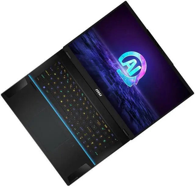 Alt view image 5 of 6 - MSI Stealth 18 AI Studio A1VHG-008U 18 UHD+ 120Hz IPS Intel Core Ultra 9-185H 2.30 GHz 32GB DDR5 1TB SSD GeForce RTX 4080 Windows 11 Home, Gaming Laptop Midnight Black - A1VHG-008U