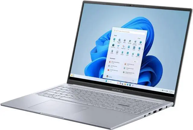 Alt view image 3 of 5 - ASUS Vivobook 16X K3605VU 16" WUXGA IPS Intel Core i9-13900H 2.60 GHz up to 5.40 GHz 16GB DDR4 1TB M.2 NVMe PCIe SSD NVIDIA GeForce RTX 4050 Windows 11 Home Laptop, Cool Silver - K3605VU-WS96