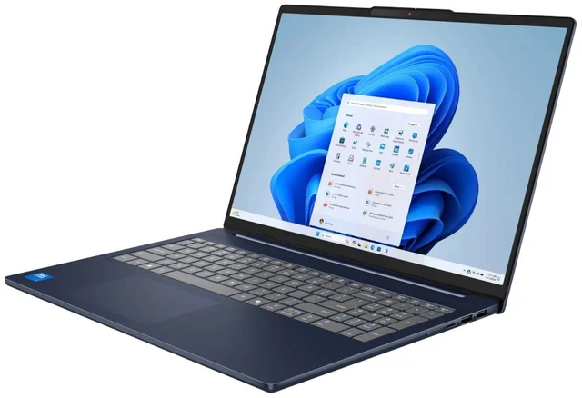 Alt view image 2 of 6 - Lenovo IdeaPad Slim 5i 16" WUXGA Touchscreen Intel Core 7 240H 2.5 GHz up to 5.2 GHz 16GB RAM 1TB SSD Intel UHD Graphics Windows 11 Home Laptop, Blue - 83J1002KUS
