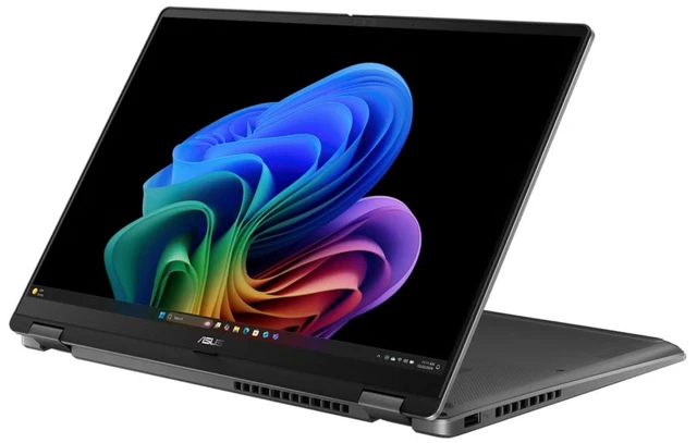 Alt view image 2 of 6 - ASUS Vivobook Flip 14" WUXGA OLED Touch Intel Core Ultra 7 256V 2.2 GHz up to 4.8 GHz 16GB RAM 1TB SSD Intel Arc Graphics Windows 11 Home Laptop, Gray - TP3407SA-IS74T