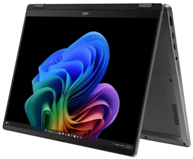 Alt view image 3 of 6 - ASUS Vivobook Flip 14" WUXGA OLED Touch Intel Core Ultra 7 256V 2.2 GHz up to 4.8 GHz 16GB RAM 1TB SSD Intel Arc Graphics Windows 11 Home Laptop, Gray - TP3407SA-IS74T