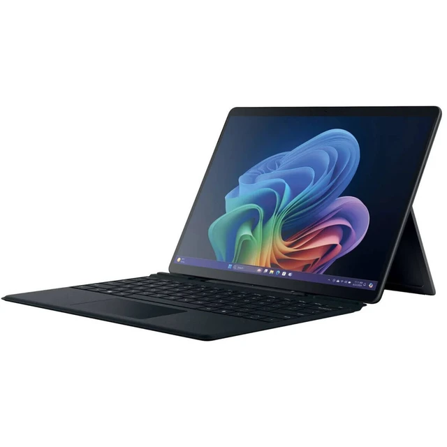 Alt view image 2 of 3 - MS Surface Pro Copilot+ 13" OLED Touch Qualcomm Snapdragon X Elite 3.4 GHz up to 4.0 GHz 16GB RAM 1TB SSD Qualcomm Adreno Windows 11 Home Laptop, Graphite