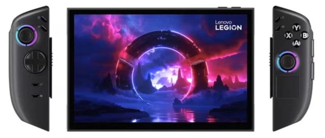 Alt view image 2 of 5 - Lenovo Legion Go 2 8.8" WUXGA OLED Touch AMD Ryzen Z2 3.3 GHz up to 5.1 GHz 32GB RAM 2TB SSD AMD Radeon Graphics Windows 11 Home Handheld Gaming PC, Black - 83N0000AUS