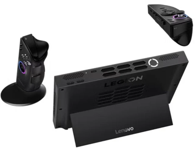 Alt view image 5 of 5 - Lenovo Legion Go 2 8.8" WUXGA OLED Touch AMD Ryzen Z2 3.3 GHz up to 5.1 GHz 32GB RAM 2TB SSD AMD Radeon Graphics Windows 11 Home Handheld Gaming PC, Black - 83N0000AUS