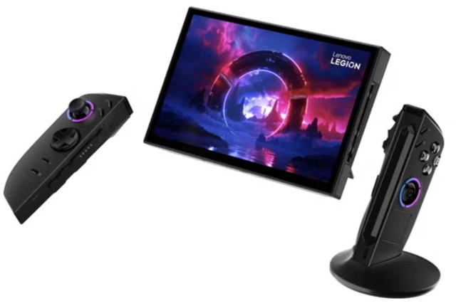 Alt view image 3 of 5 - Lenovo Legion Go 2 8.8" WUXGA OLED Touch AMD Ryzen Z2 3.3 GHz up to 5.1 GHz 32GB RAM 2TB SSD AMD Radeon Graphics Windows 11 Home Handheld Gaming PC, Black - 83N0000AUS