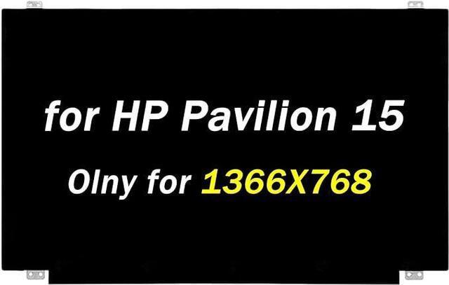 Main image of Replacement for HP Pavilion 15-F233WM 15-F272WM LCD Screen Display N5Y05UA 1366X768 LCD Non-Touch Screen Laptop Panel (Only for Non-Touch Screen)
