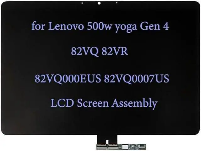 Main image of 12.2" Screen Replacement Compatible with Lenovo 500w Yoga Gen 4 Touch Screen Digitizer Assembly Bezel (1920x1200)