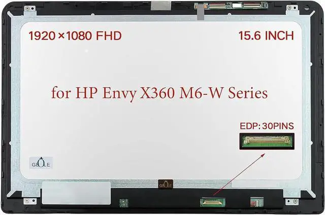 Main image of NUOLAISUN 15.6'' FHD LCD Touch Screen Digitizer+Bezel For HP Envy X360 M6-W015dx M6-W103dx