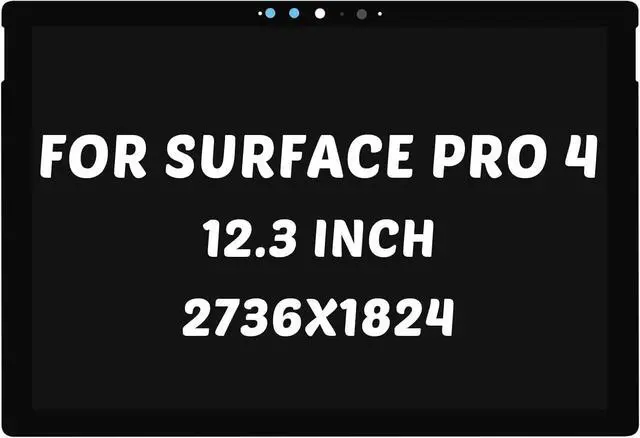 Main image of NUOLAISUN Replacement for Microsoft Surface Pro 4 1724 LCD Screen for Surface Pro 4 Display M1010537-003 Digitizer 2736x1824 12.3 inch LED Screen Digitizer Assembly with LCD Flex Conversion