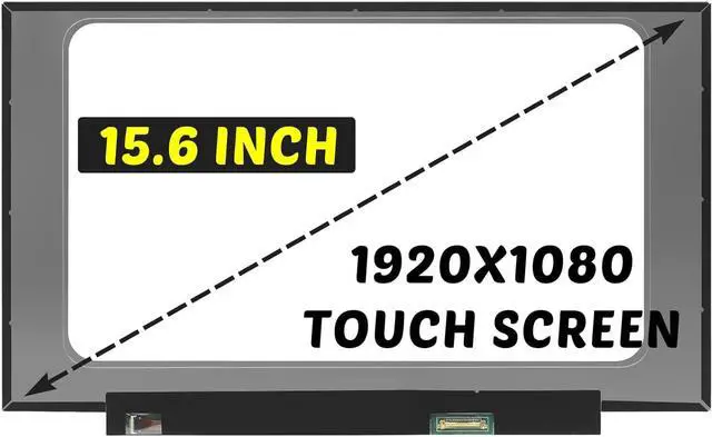 Main image of NV156FHM-T07 V8.0 Replacement for Lenovo Ideapad 5-15ARE05 3-15ITL6 Type 82H8 81YQ R156NWF7 R2 LCD Screen 1920X1080 15.6 inch 40 Pins 60Hz LED Display Digitizer Panel (for Touch Screen Only)