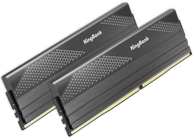 Main image of KingBank Computer Desktop Memory Ram DDR5 48GB(2x24GB) 8400MT/s CL38 1.5V with Thick Heatsink for PC Gaming/Office/PS