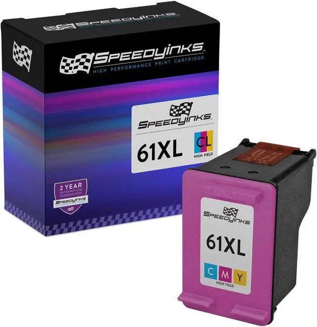 Main image of SPEEDYINKS Remanufactured Ink Cartridge Replacement for HP 61XL (Color) Compatible with HP 1000 1010 1012 1015 1050 1051 1055 1056 1512 2050 2512 2514 2541 2542 2544 2545 2549 3000 3051A 3051A-J611h