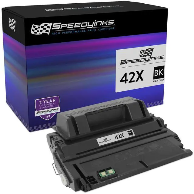 Main image of SPEEDYINKS Compatible Toner Cartridge Replacement HP 42X High Yield (Black) for HP LaserJet / Multifunction printers 4250, 4250tn, 4350n, 4250dtn, 4350, 4350tn, 4250dtnsl, 4350dtn, 4250n, 4350dtnsl