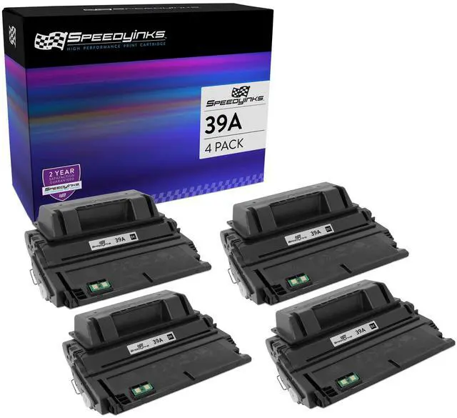 Main image of Speedy Inks Compatible Toner Cartridge Replacement for HP 39A Q1339A (Black, 4-Pack)
