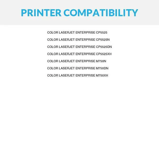 Alt view image 6 of 6 - Speedy Inks Remanufactured Toner Cartridge Replacement for HP 650A CE270A (Black, 6-Pack)
