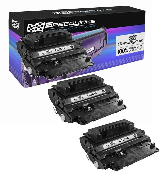 Main image of SPEEDYINKS Compatible Replacement for HP 64A Toner Cartridge CC364A Standard Yield (Black, 3-Pack) LaserJet P4014dn, P4014n, P4015dn, P4015n, P4015tn, P4015x, P4515n, P4515tn, P4515x, P4515xm