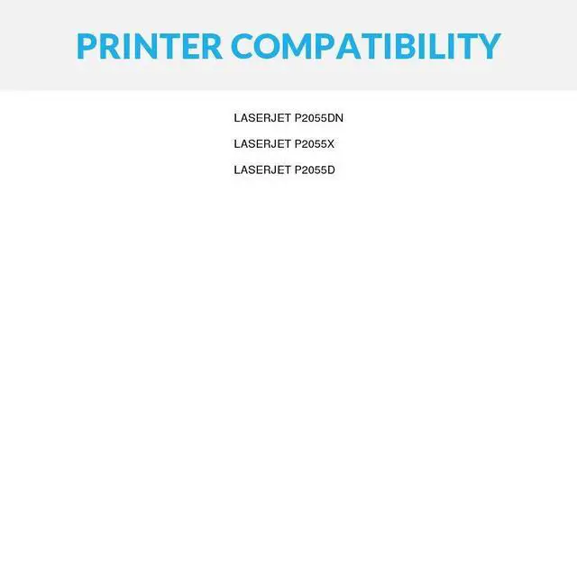Alt view image 5 of 5 - SPEEDYINKS Compatible Toner Cartridge Replacement for HP 05X / CE505X / HP05X for HP Laserjet P2055DN, P2035, P2035n, P2055X, P2055d, 2055DN (Black, 4-Pack)