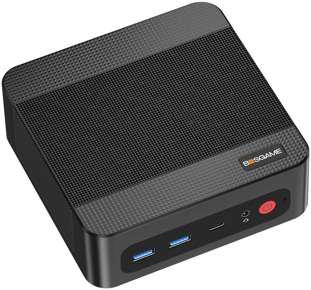 Main image of BOSGAME P4 Ultra Mini PC, Ryzen 7 7730U (8C/16T, up to 4.5GHz), 16GB DDR4 1TB SSD, 2*2.5G LAN, Wi-Fi 6E, BT5.2, 4K Triple Display HDMI+DP+Type-C