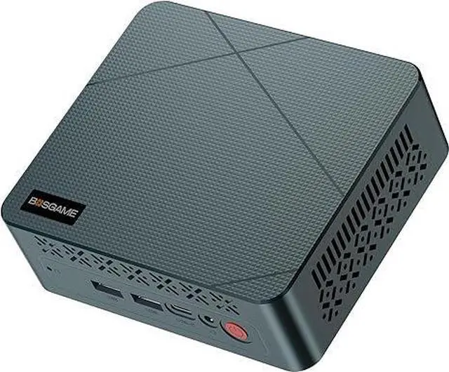Main image of BOSGAME E2 Neo Mini PC, AMD Ryzen 5 3500U Processor (4C/8T, Up to 3.7GHz), 16GB DDR4 2400MHz 512GB PCIe3.0 SSD, Gigabit LAN, Triple Display, Wi-Fi 5 & BT 5.0,Small Form Factor Business Office PC