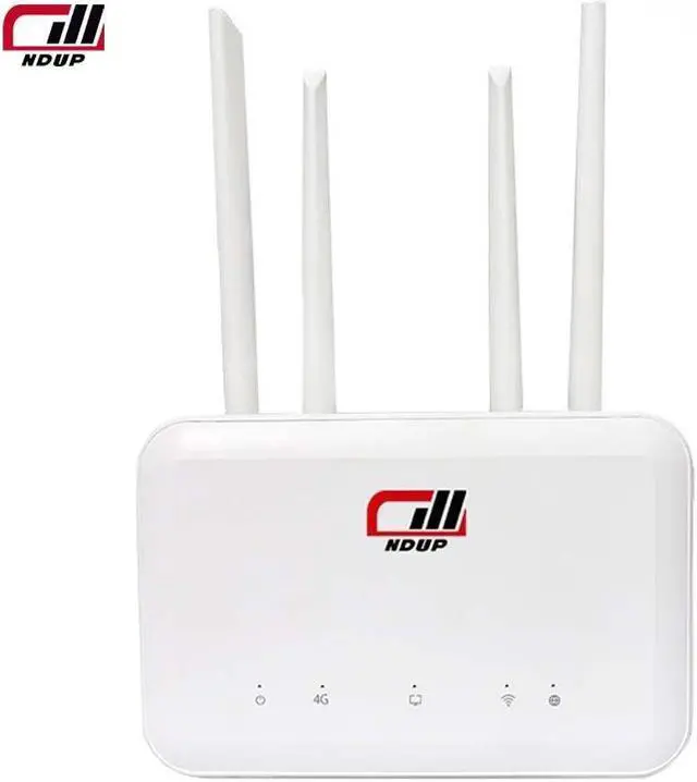 Main image of NDUP B625 Wireless Router 300Mbps N300 2.4GHz - Advanced 4G LTE & 3G UMTS Compatibility, ASR+4G CAT4 Chipset, Durable White Finish